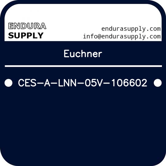 euchner-ces-a-lnn-05v-106602
