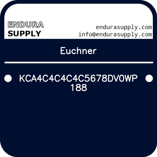 euchner-kca4c4c4c4c5678dv0wp188