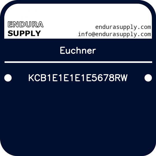 euchner-kcb1e1e1e1e5678rw