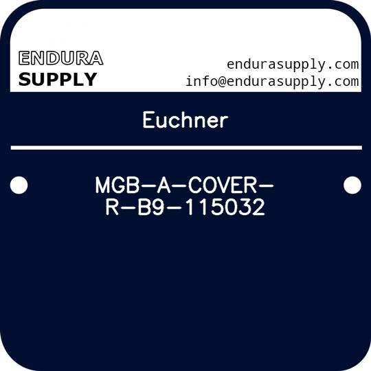 euchner-mgb-a-cover-r-b9-115032