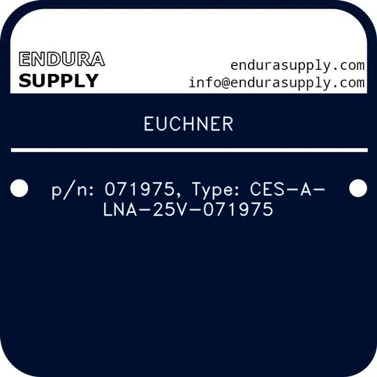 euchner-pn-071975-type-ces-a-lna-25v-071975