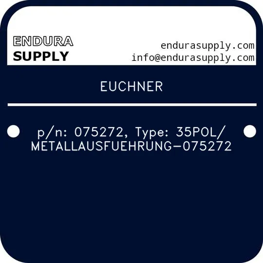 euchner-pn-075272-type-35polmetallausfuehrung-075272