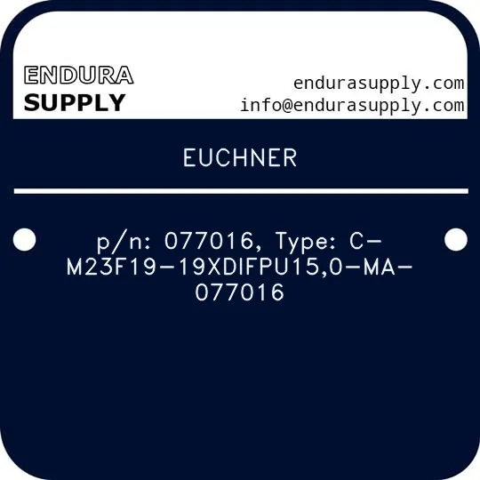 euchner-pn-077016-type-c-m23f19-19xdifpu150-ma-077016