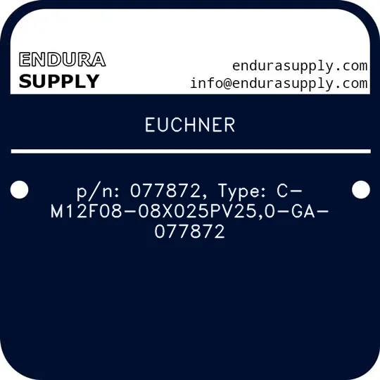 euchner-pn-077872-type-c-m12f08-08x025pv250-ga-077872