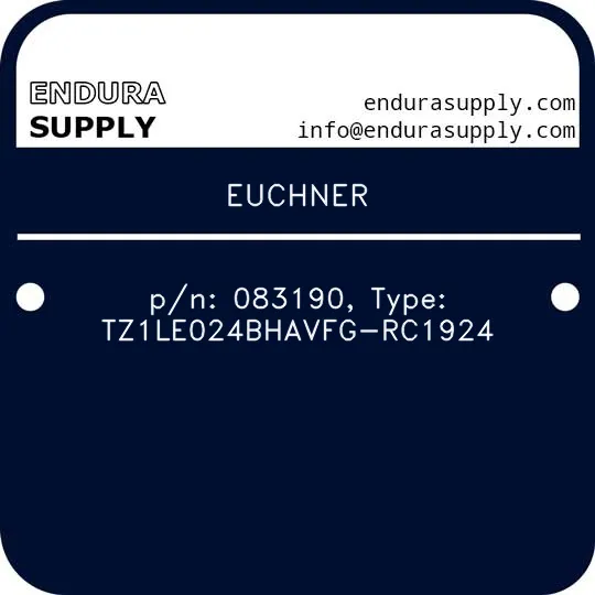 euchner-pn-083190-type-tz1le024bhavfg-rc1924