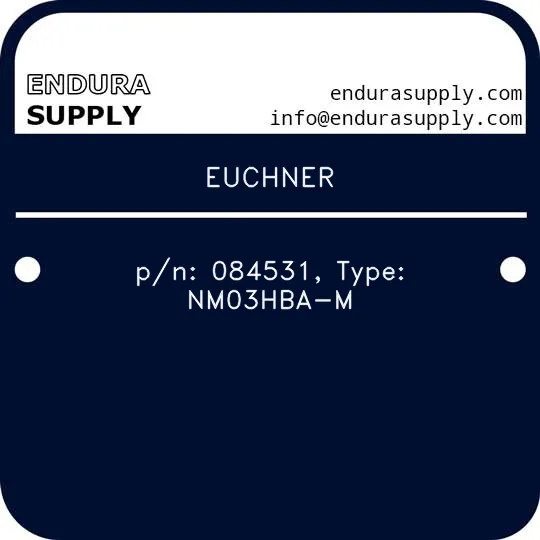euchner-pn-084531-type-nm03hba-m