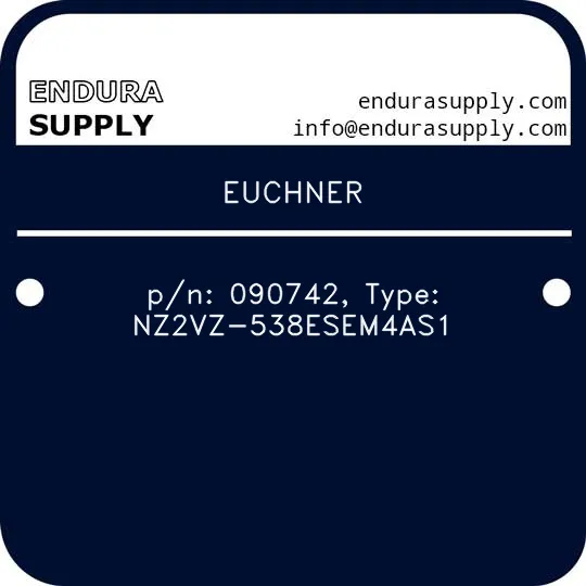 euchner-pn-090742-type-nz2vz-538esem4as1