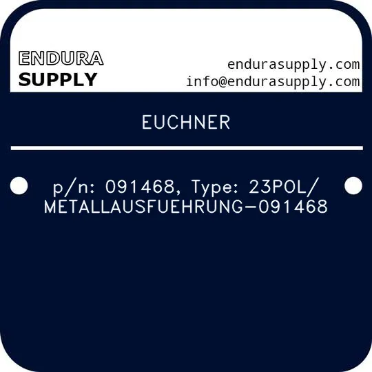 euchner-pn-091468-type-23polmetallausfuehrung-091468