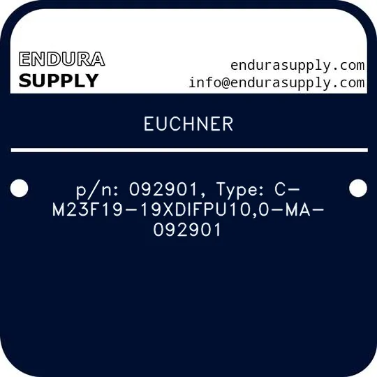 euchner-pn-092901-type-c-m23f19-19xdifpu100-ma-092901