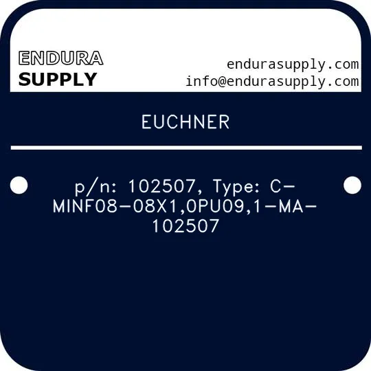 euchner-pn-102507-type-c-minf08-08x10pu091-ma-102507