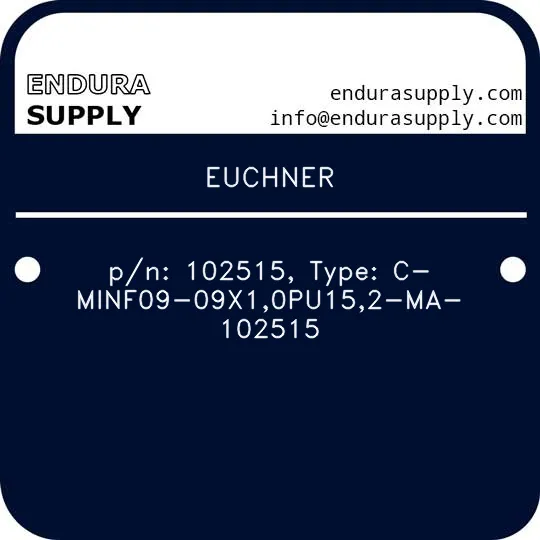 euchner-pn-102515-type-c-minf09-09x10pu152-ma-102515