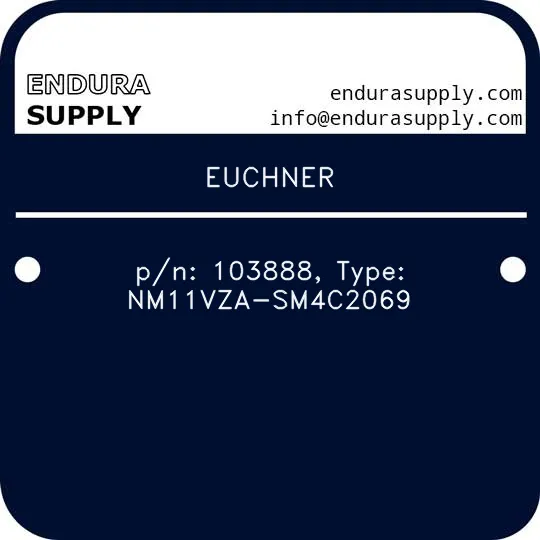 euchner-pn-103888-type-nm11vza-sm4c2069