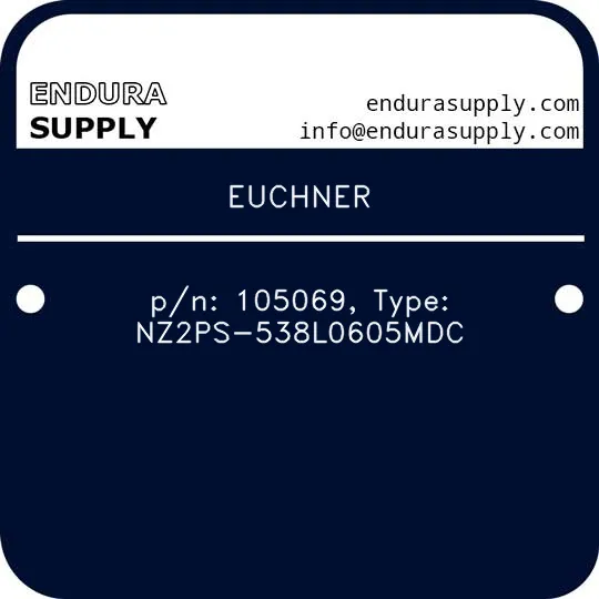 euchner-pn-105069-type-nz2ps-538l0605mdc