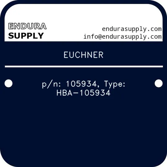 euchner-pn-105934-type-hba-105934