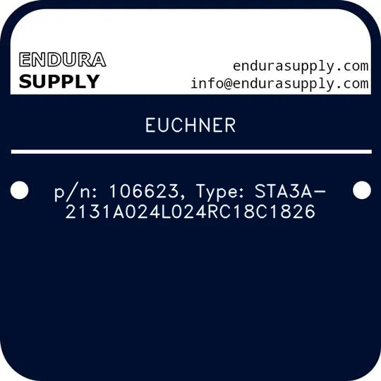 euchner-pn-106623-type-sta3a-2131a024l024rc18c1826