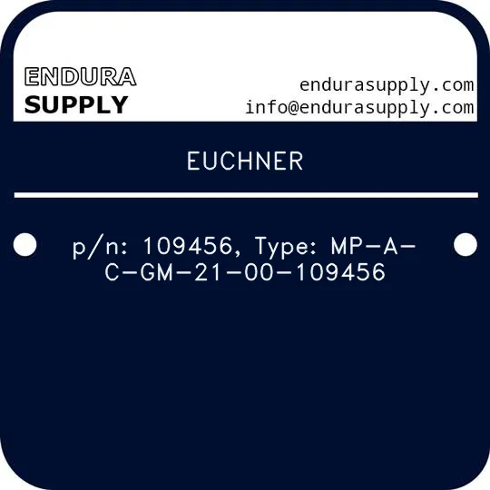 euchner-pn-109456-type-mp-a-c-gm-21-00-109456