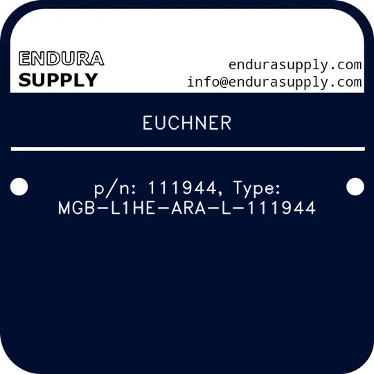 euchner-pn-111944-type-mgb-l1he-ara-l-111944
