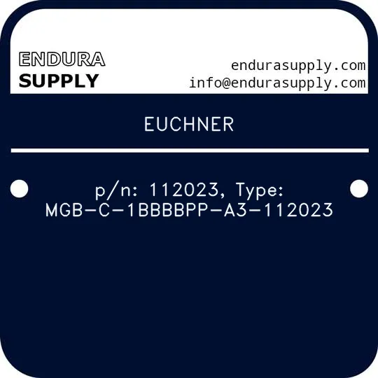 euchner-pn-112023-type-mgb-c-1bbbbpp-a3-112023