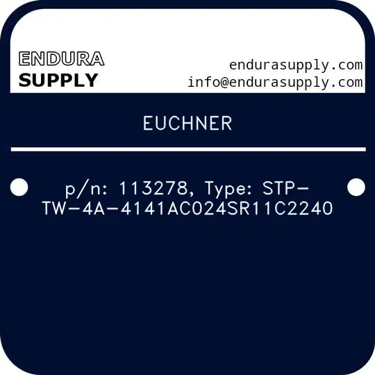 euchner-pn-113278-type-stp-tw-4a-4141ac024sr11c2240