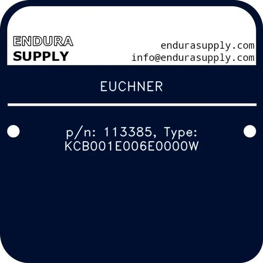 euchner-pn-113385-type-kcb001e006e0000w