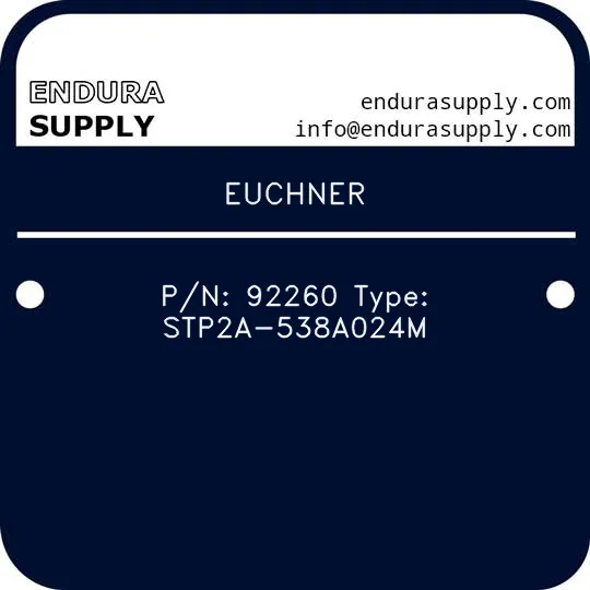 euchner-pn-92260-type-stp2a-538a024m