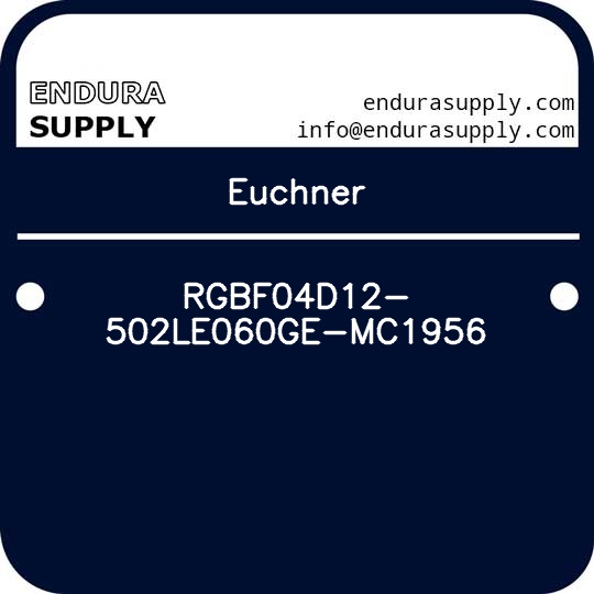 euchner-rgbf04d12-502le060ge-mc1956