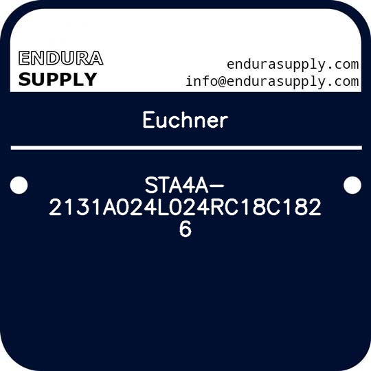 euchner-sta4a-2131a024l024rc18c1826