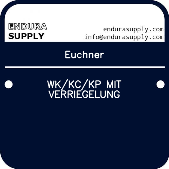 euchner-wkkckp-mit-verriegelung