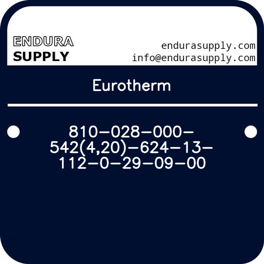 eurotherm-810-028-000-542420-624-13-112-0-29-09-00