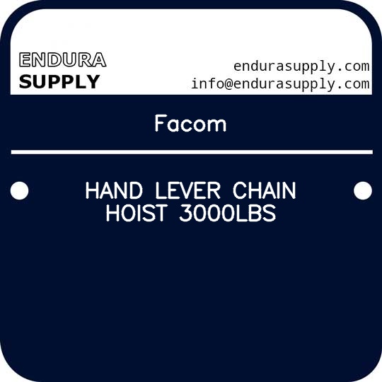 facom-hand-lever-chain-hoist-3000lbs