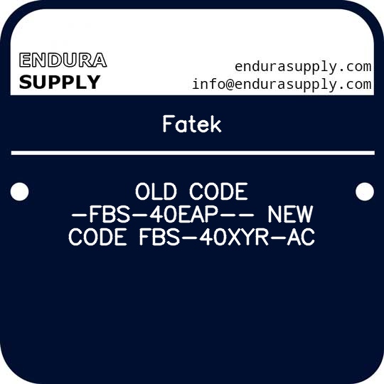 fatek-old-code-fbs-40eap-new-code-fbs-40xyr-ac