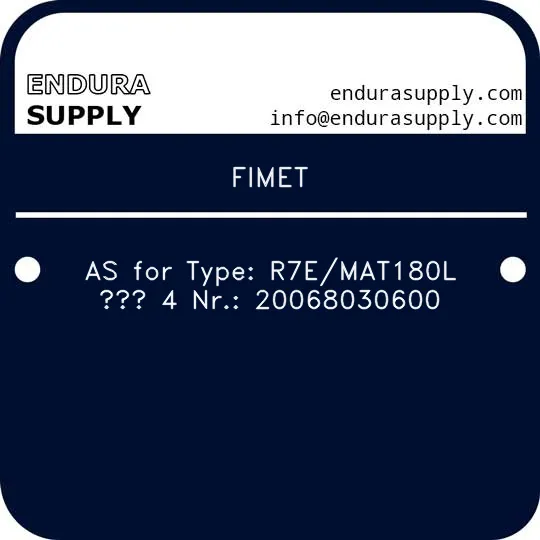 fimet-as-for-type-r7emat180l-4-nr-20068030600