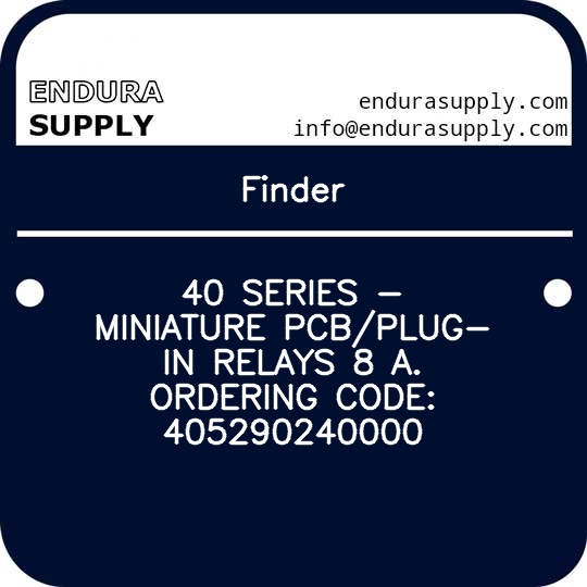 finder-40-series-miniature-pcbplug-in-relays-8-a-ordering-code-405290240000