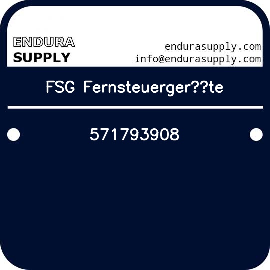 fsg-fernsteuergerate-571793908