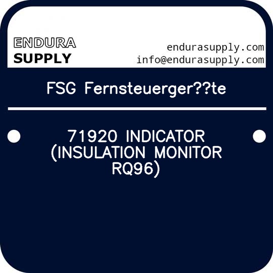 fsg-fernsteuergerate-71920-indicator-insulation-monitor-rq96