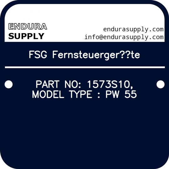fsg-fernsteuergerate-part-no-1573s10-model-type-pw-55