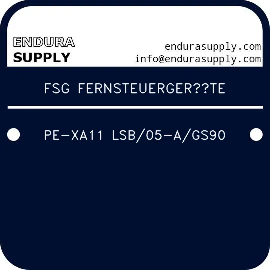 fsg-fernsteuergerate-pe-xa11-lsb05-ags90
