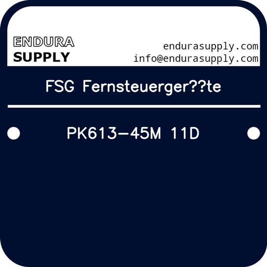 fsg-fernsteuergerate-pk613-45m-11d