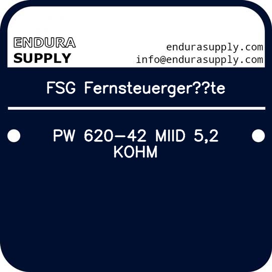 fsg-fernsteuergerate-pw-620-42-miid-52-kohm