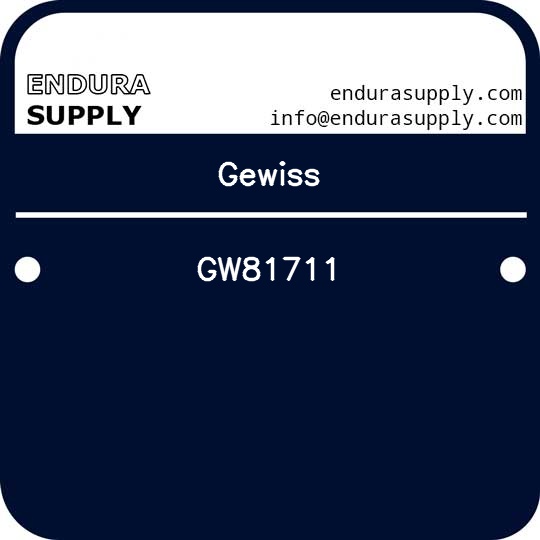 gewiss-gw81711