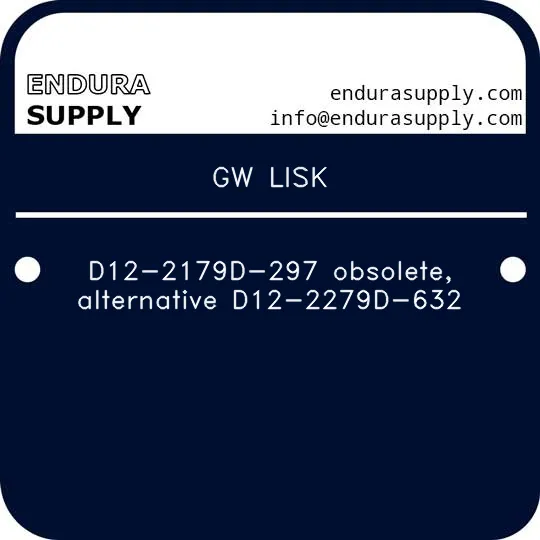 gw-lisk-d12-2179d-297-obsolete-alternative-d12-2279d-632