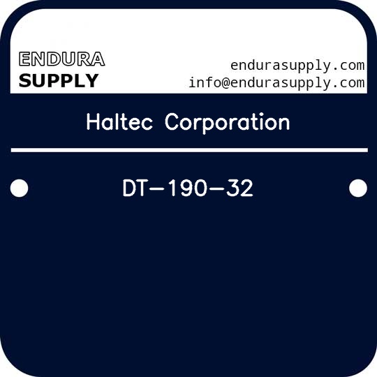 haltec-corporation-dt-190-32