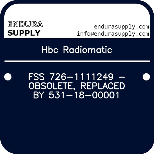 hbc-radiomatic-fss-726-1111249-obsolete-replaced-by-531-18-00001