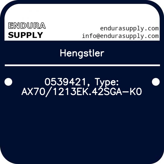 hengstler-0539421-type-ax701213ek42sga-k0