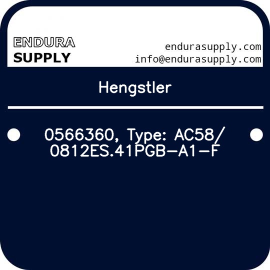 hengstler-0566360-type-ac580812es41pgb-a1-f