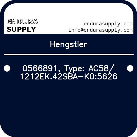 hengstler-0566891-type-ac581212ek42sba-k05626