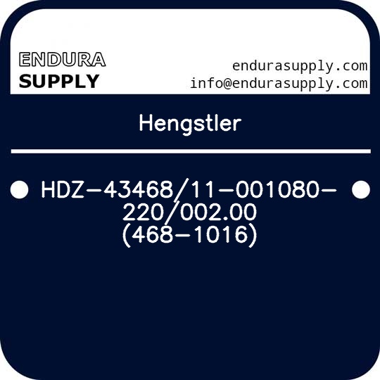 hengstler-hdz-4346811-001080-22000200-468-1016