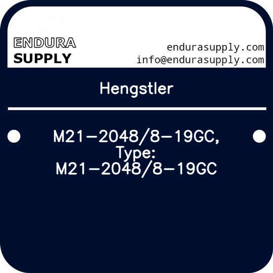 hengstler-m21-20488-19gc-type-m21-20488-19gc