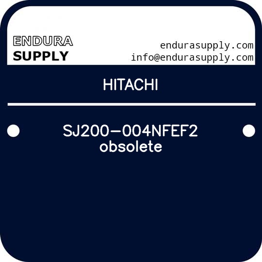 hitachi-sj200-004nfef2-obsolete