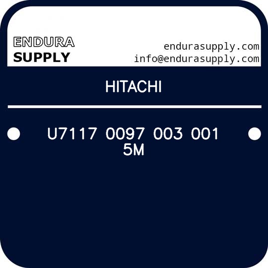 hitachi-u7117-0097-003-001-5m